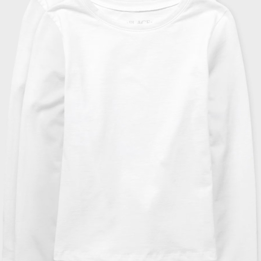 3 Children's Place Girls Long Sleeve Shirt